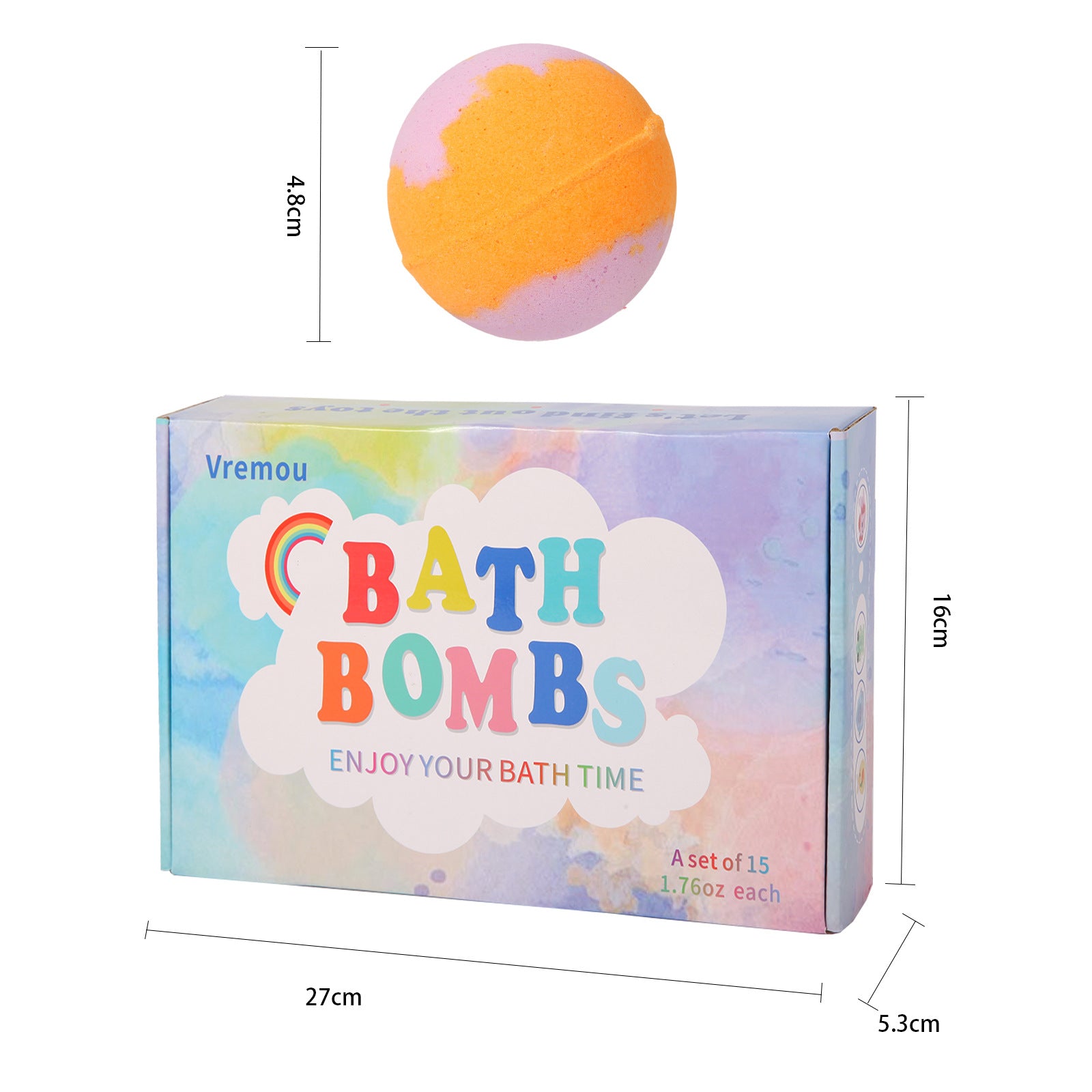 Bath Bombs for Kids with Surprise