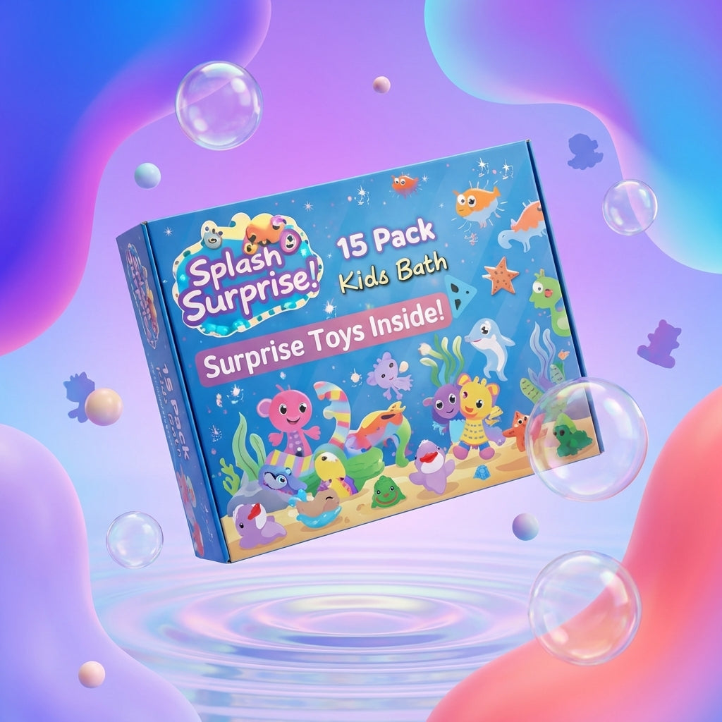 Kids Bath Bombs with Surprise Toy Inside (15 Pack)